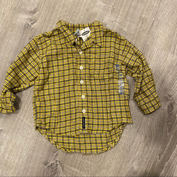 Old Navy baby boy flannel 18-24 mo NWT - Picture 1 of 1